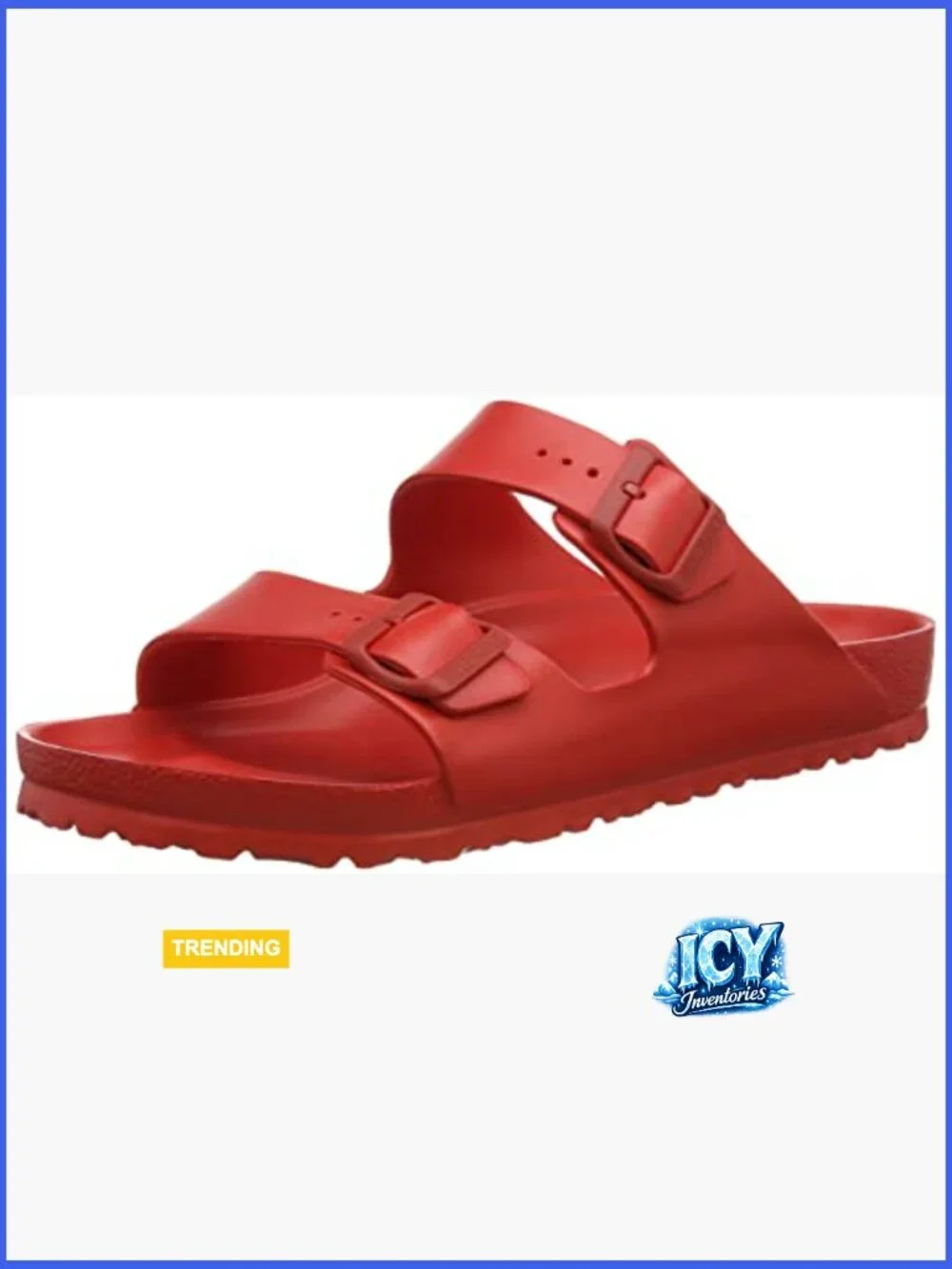 Synthetic & Rubber Sandals with Buckle Closure, Waterproof